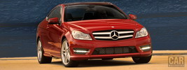 Mercedes-Benz C250 Coupe US-spec - 2012