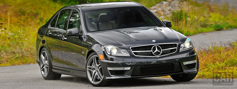   Mercedes-Benz C63 AMG US-spec - 2012 - Car wallpapers