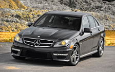   Mercedes-Benz C63 AMG US-spec - 2012