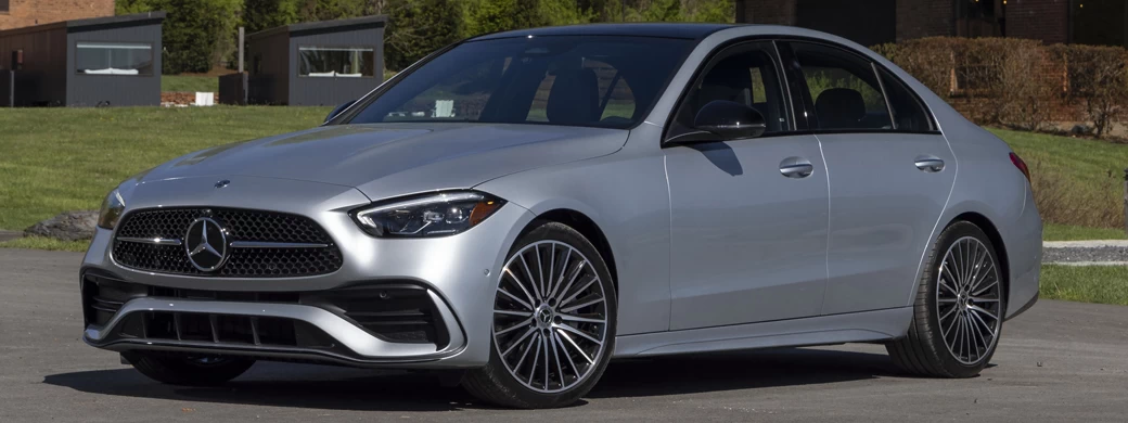   Mercedes-Benz C 300 AMG Line US-spec - 2022 - Car wallpapers