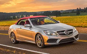   Mercedes-Benz E550 Cabriolet AMG Sports Package US-spec - 2014