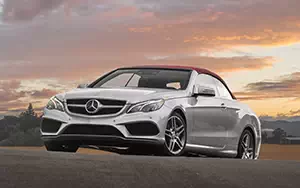   Mercedes-Benz E550 Cabriolet AMG Sports Package US-spec - 2014