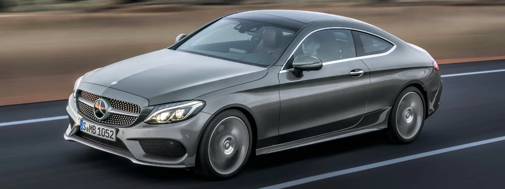   Mercedes-Benz C 300 Coupe AMG Line - 2015 - Car wallpapers