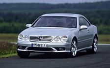 Обои автомобили Mercedes-Benz CL55 AMG - 2002