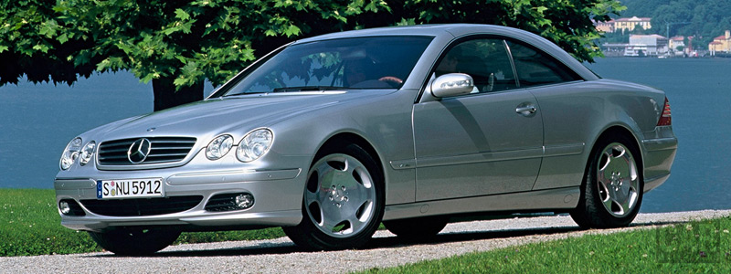 Обои автомобили Mercedes-Benz CL600 - 2002 - Car wallpapers