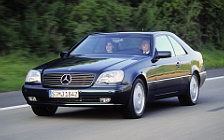 Обои автомобили Mercedes-Benz S-class Coupe 140-series