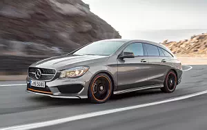   Mercedes-Benz CLA250 4MATIC Shooting Brake AMG Sports Package OrangeArt - 2015