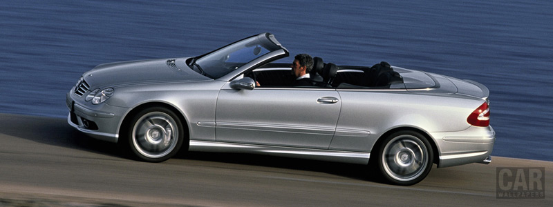   Mercedes-Benz CLK55 AMG Cabriolet - 2003 - Car wallpapers