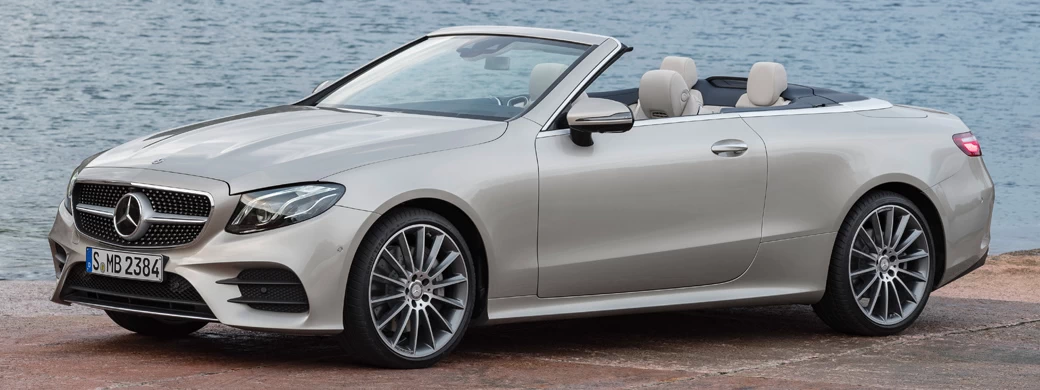   Mercedes-Benz E-class Cabriolet AMG Line - 2017 - Car wallpapers