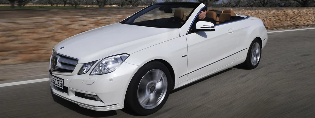   Mercedes-Benz E250 CGI Cabriolet - 2010 - Car wallpapers