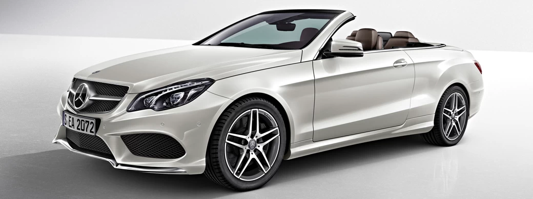   Mercedes-Benz E350 BlueTEC Cabriolet AMG Sports Package - 2013 - Car wallpapers