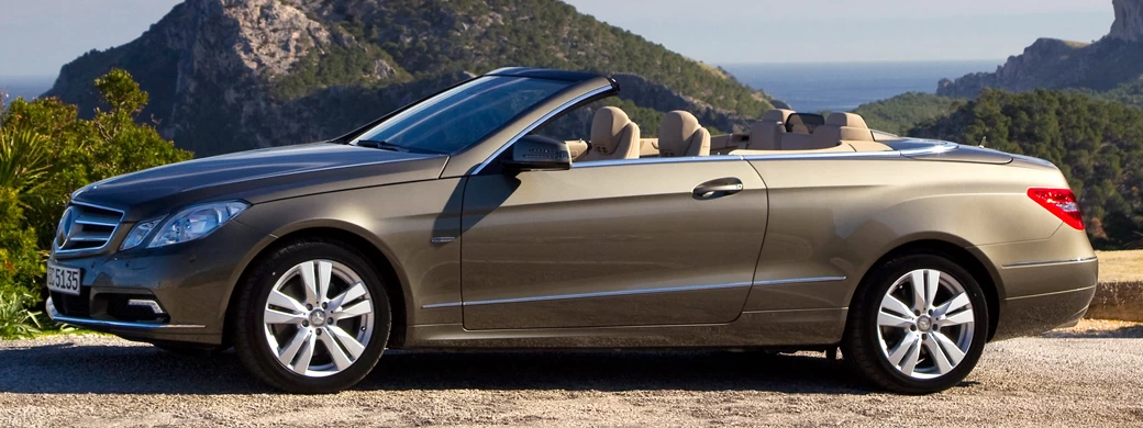   Mercedes-Benz E350 CGI Cabriolet - 2010 - Car wallpapers