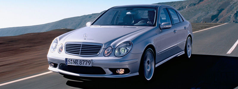   Mercedes-Benz E55 AMG - 2002 - Car wallpapers