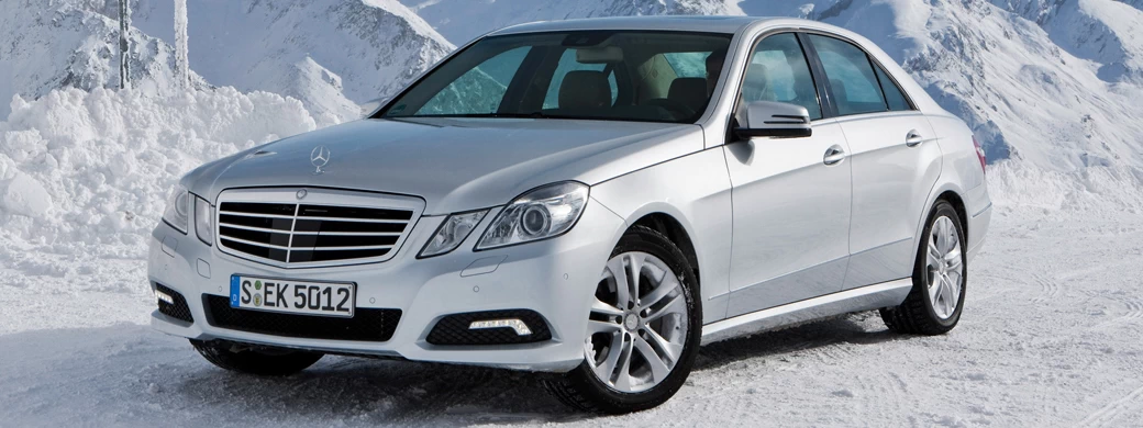   Mercedes-Benz E350 4MATIC - 2009 - Car wallpapers