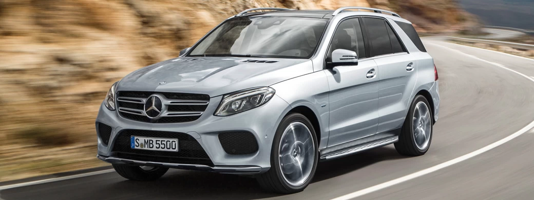   Mercedes-Benz GLE 500 e 4MATIC AMG Line - 2015 - Car wallpapers