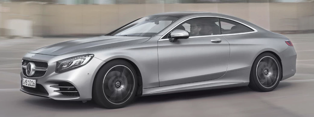  Mercedes-Benz S 560 Coupe AMG Line - 2017 - Car wallpapers