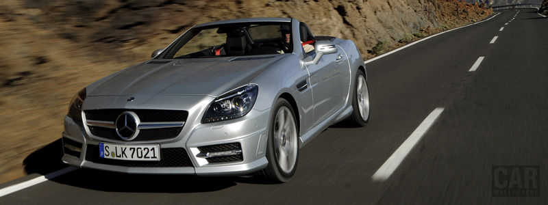   Mercedes-Benz SLK250 iridium silver - 2011 - Car wallpapers