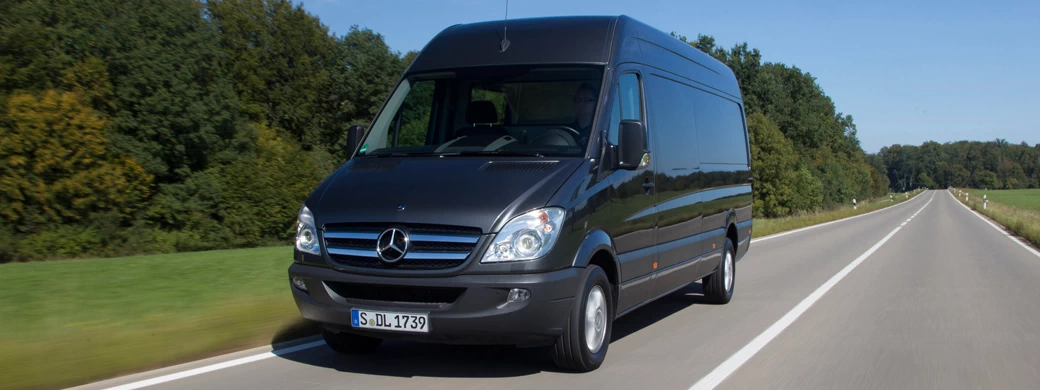   Mercedes-Benz Sprinter Panel Van Long - 2012 - Car wallpapers