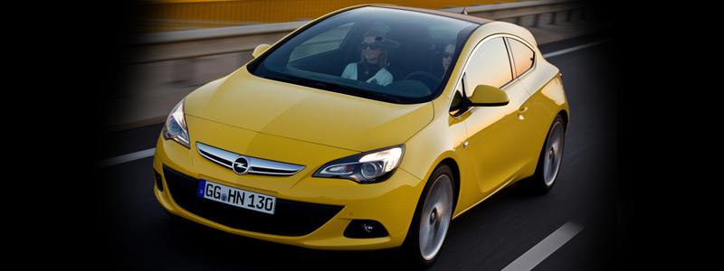   Opel Astra GTC Panoramic - 2011 - Car wallpapers