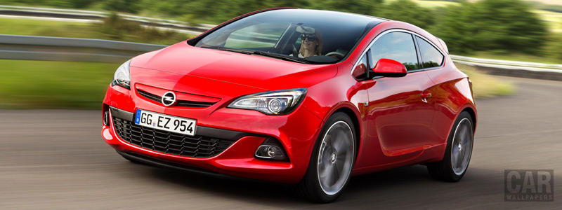   Opel Astra GSI BiTurbo Panoramic - 2012 - Car wallpapers