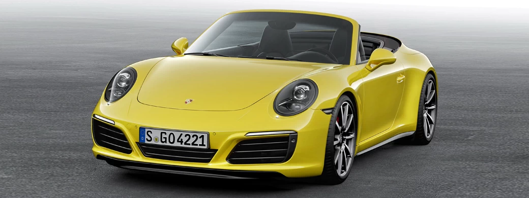   Porsche 911 Carrera 4S Cabriolet - 2015 - Car wallpapers