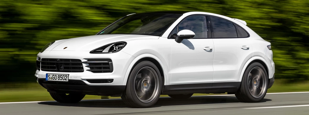   Porsche Cayenne Coupe (Carrara White Metallic) - 2019 - Car wallpapers