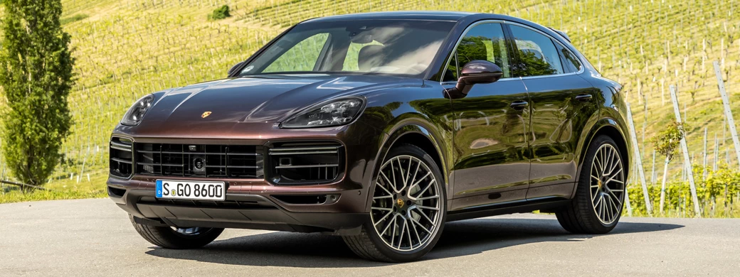   Porsche Cayenne Turbo Coupe (Mahogany Metallic) - 2019 - Car wallpapers