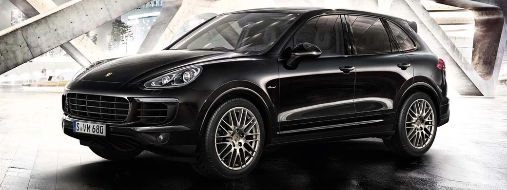   Porsche Cayenne Diesel Platinum Edition - 2016 - Car wallpapers