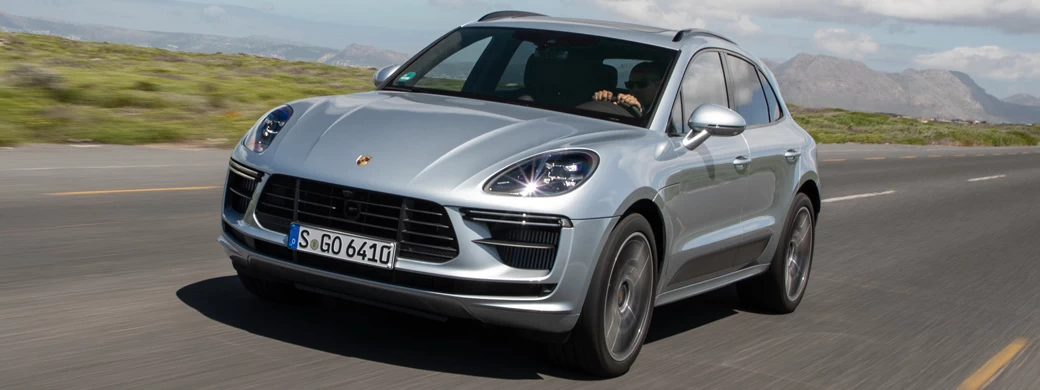   Porsche Macan Turbo (Dolomite Silver Metallic) - 2019 - Car wallpapers