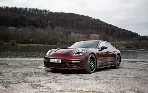   Porsche Panamera 4 E-Hybrid SportDesign Package (Cherry Metallic) - 2020
