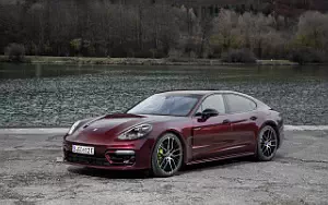  Porsche Panamera 4 E-Hybrid SportDesign Package (Cherry Metallic) - 2020