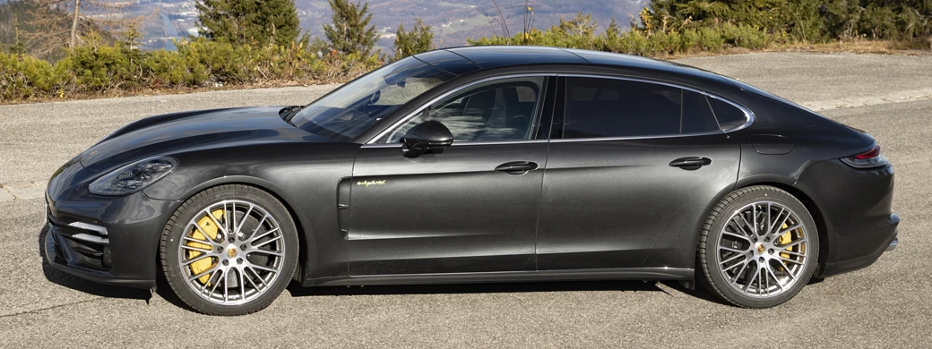   Porsche Panamera Turbo S E-Hybrid Executive (Volcano Grey Metallic) - 2020 - Car wallpapers