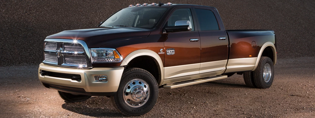   Ram 3500 Laramie Longhorn Crew Cab - 2013 - Car wallpapers