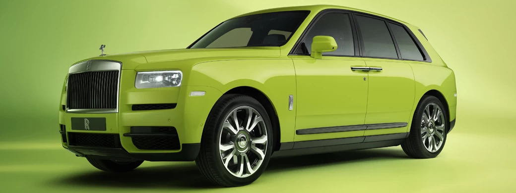  Rolls-Royce Cullinan Inspired by Fashion Re-Belle (Lime Green) - 2022 - Car wallpapers