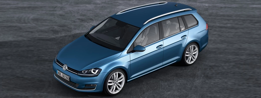   Volkswagen Golf Variant - 2013 - Car wallpapers