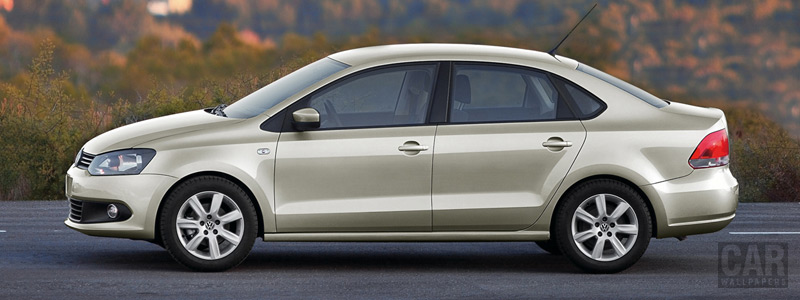   Volkswagen Polo Sedan - 2010 - Car wallpapers