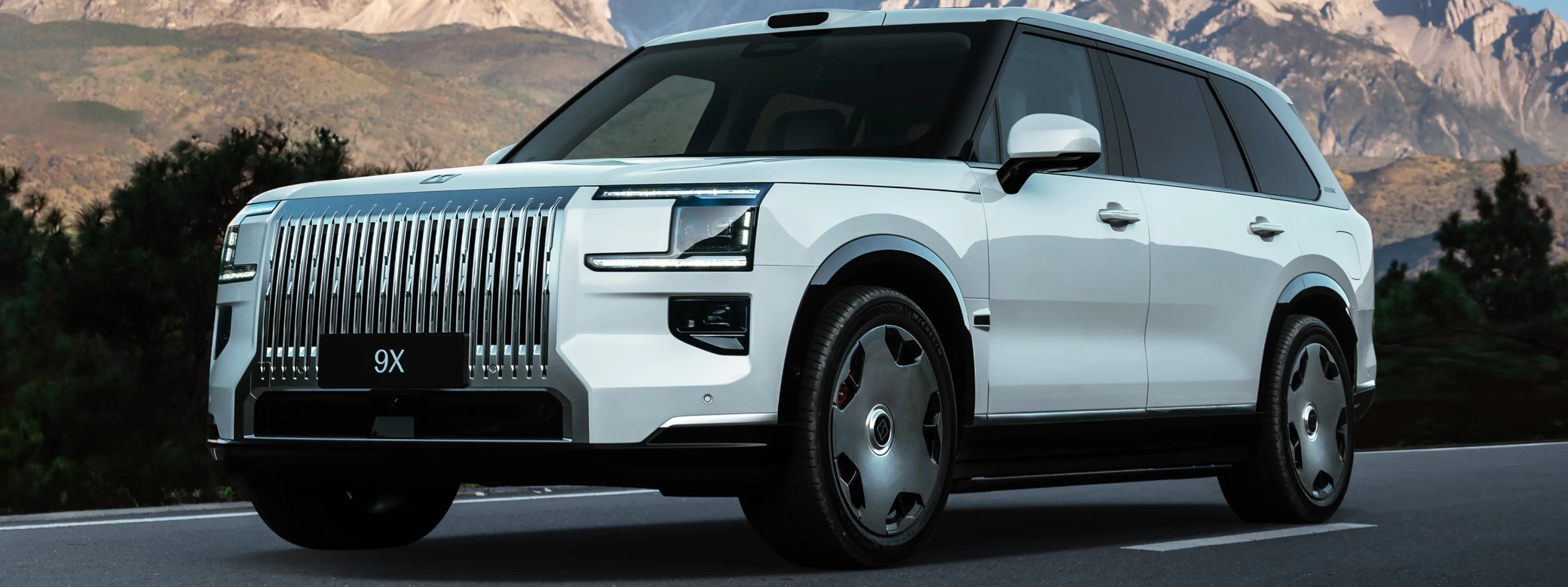   Zeekr 9X (White) - 2025 - Car wallpapers